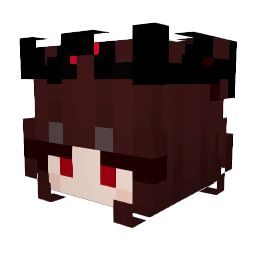 ButterBun0 Minecraft avatar head, 3D render