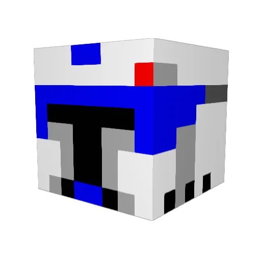 ButterKiller23 Minecraft avatar head, 3D render
