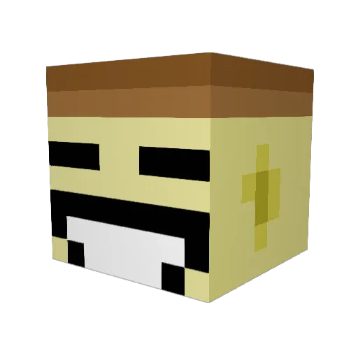 ButterKing58 Minecraft avatar head, 3D render