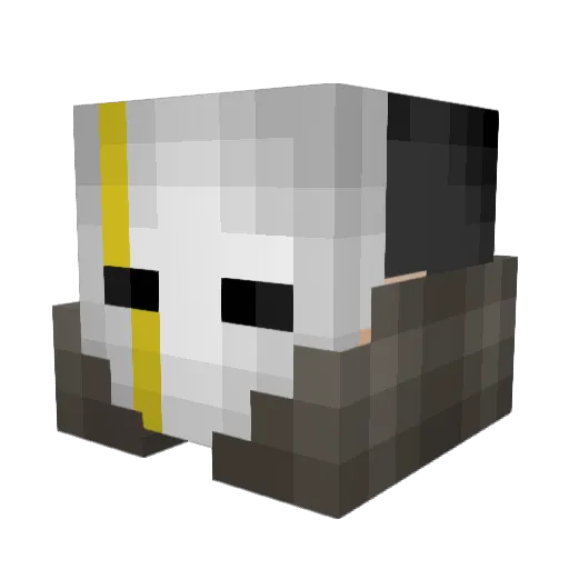 ButterLord4101 Minecraft avatar head, 3D render