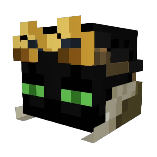 ButterStick090 Minecraft avatar head, 3D render