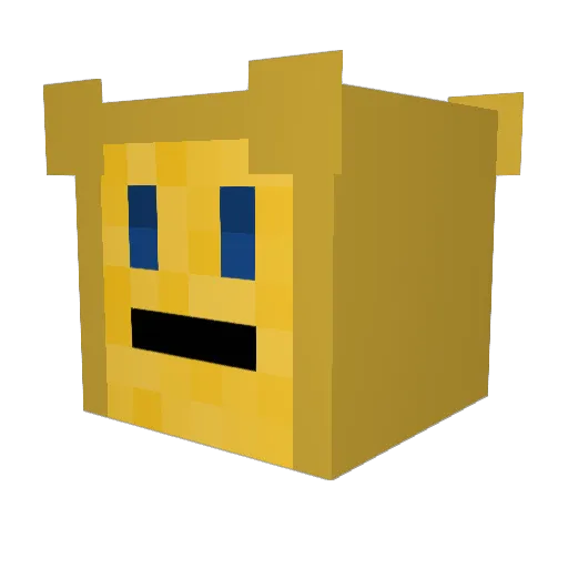 ButterToast0 Minecraft avatar head, 3D render