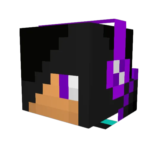 Butter_Butt1 Minecraft avatar head, 3D render