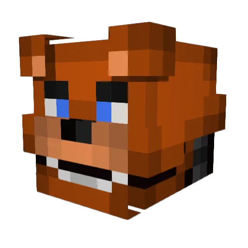 Butter_Lotion Minecraft avatar head, 3D render