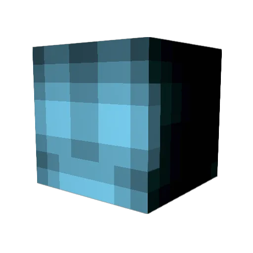Butterkjid Minecraft avatar head, 3D render