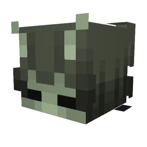 Butterlord220 Minecraft avatar head, 3D render