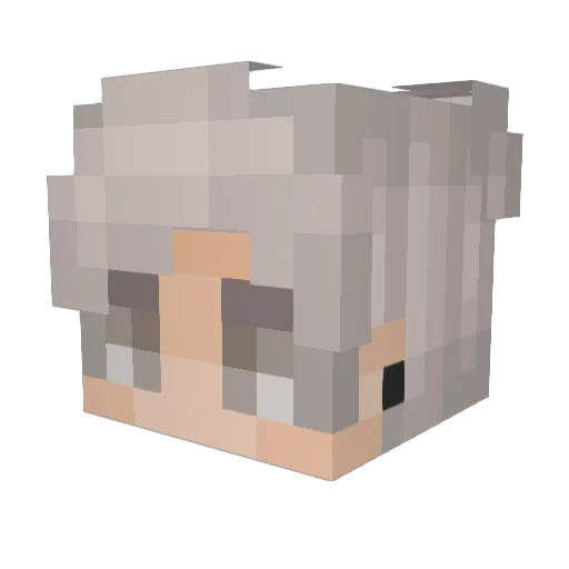 Butterscotch5168 Minecraft avatar head, 3D render