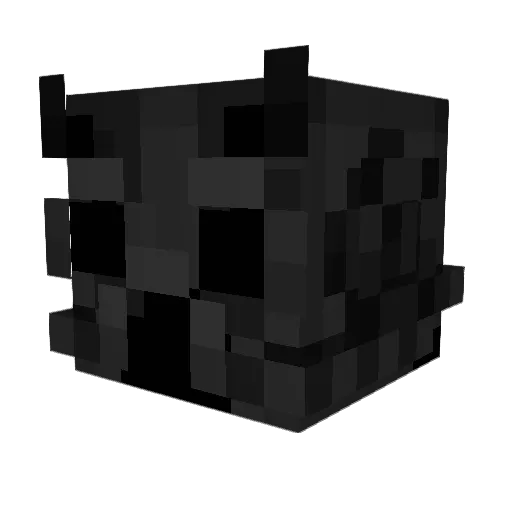 Butterskiwi Minecraft avatar head, 3D render