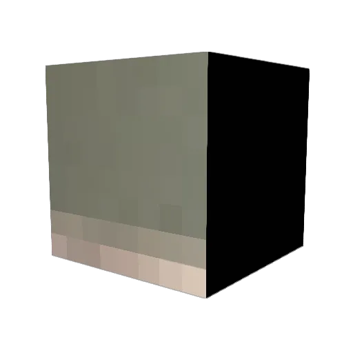 Buttersword_ Minecraft avatar head, 3D render