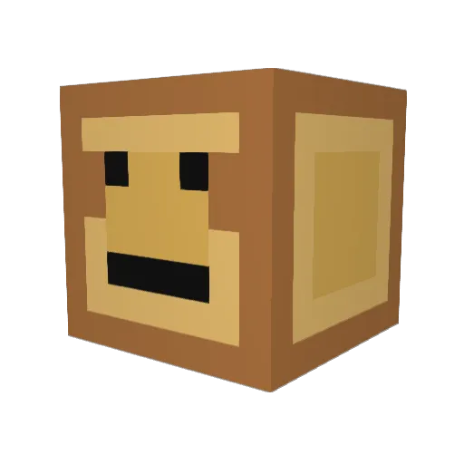 ButteryToast69 Minecraft avatar head, 3D render