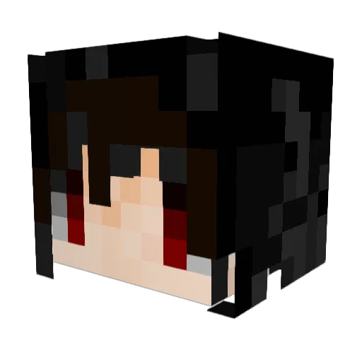 Buxi00 Minecraft avatar head, 3D render