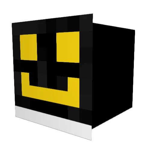 BuzzBluffer Minecraft avatar head, 3D render