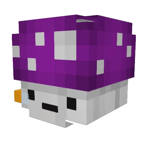 Buzz_WhyNot Minecraft avatar head, 3D render