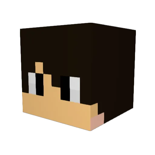Buzzebee36 Minecraft avatar head, 3D render