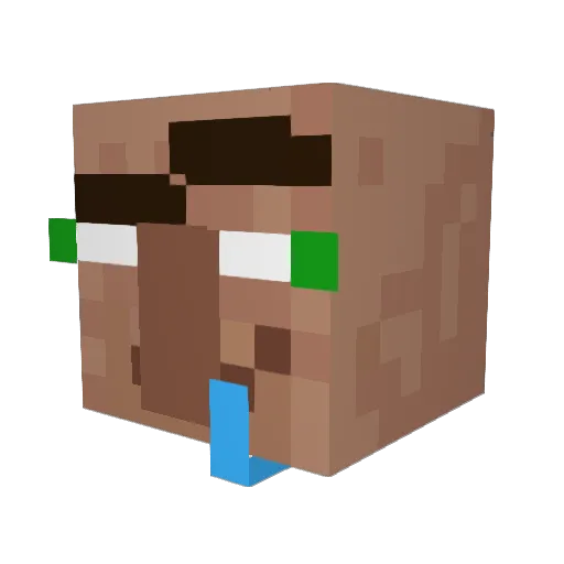 Buzzlighter13371 Minecraft avatar head, 3D render