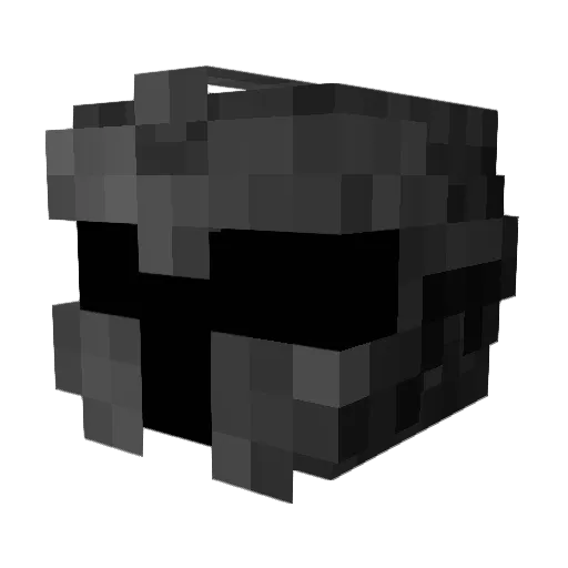 Bvoa Minecraft avatar head, 3D render