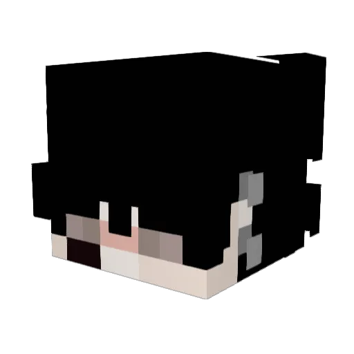 BwFails Minecraft avatar head, 3D render