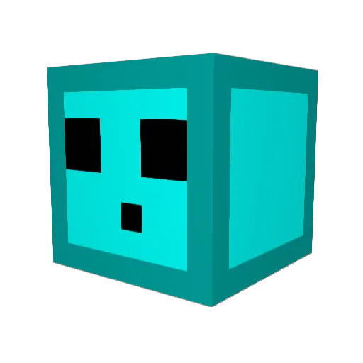 Bway__ Minecraft avatar head, 3D render