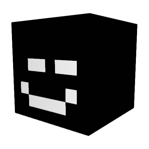 Bwon_ Minecraft avatar head, 3D render