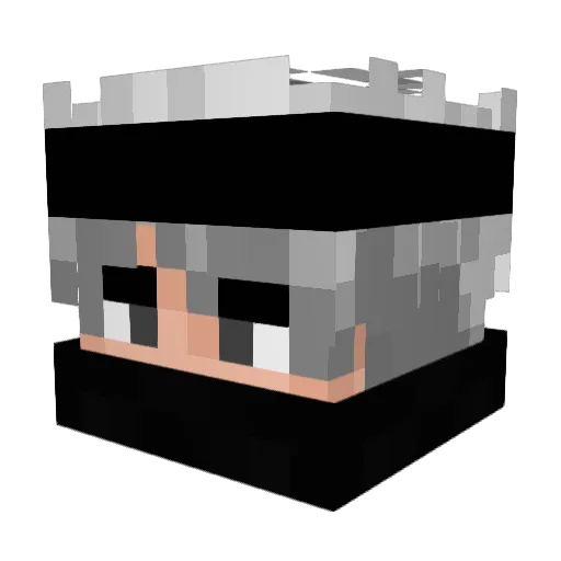 BxdDrxgon Minecraft avatar head, 3D render