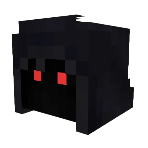 Bxence4321 Minecraft avatar head, 3D render