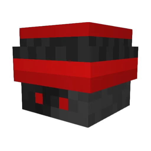 Bxmmi Minecraft avatar head, 3D render