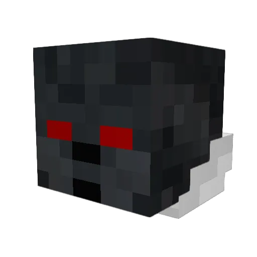 Bxstih Minecraft avatar head, 3D render