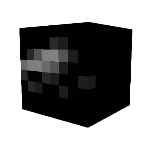 Bxtnet Minecraft avatar head, 3D render
