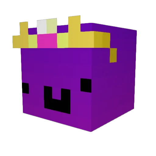 By3ol9 Minecraft avatar head, 3D render