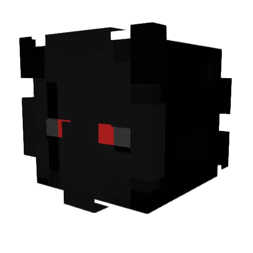 ByAnonymus Minecraft avatar head, 3D render