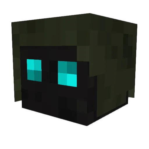 ByAyman Minecraft avatar head, 3D render