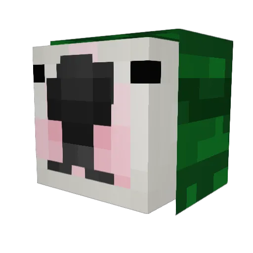 ByEminenxb Minecraft avatar head, 3D render