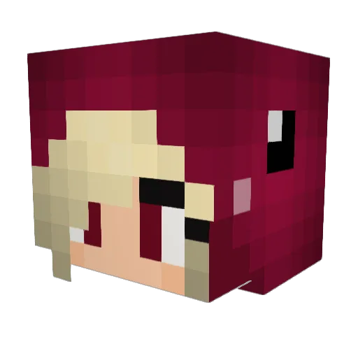 ByFactionPvP Minecraft avatar head, 3D render