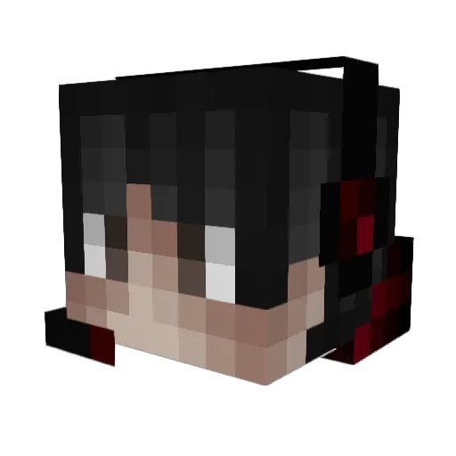 ByFranZz Minecraft avatar head, 3D render
