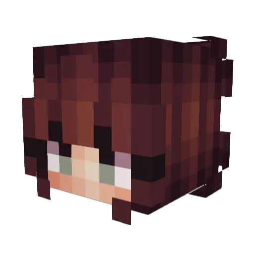 ByFrxn Minecraft avatar head, 3D render