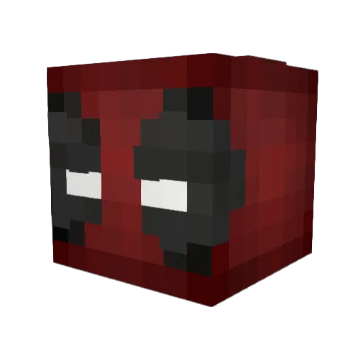 ByGorkaDTS Minecraft avatar head, 3D render