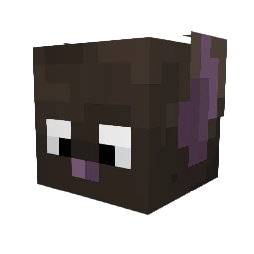 ByHiro56XD Minecraft avatar head, 3D render