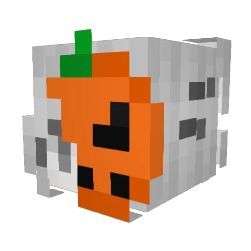 ByJam Minecraft avatar head, 3D render
