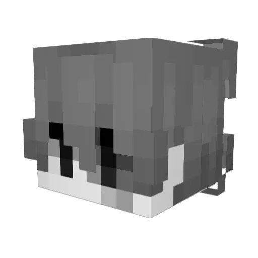ByJudyHops Minecraft avatar head, 3D render