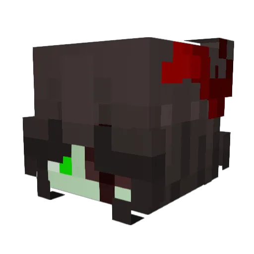 ByPhy Minecraft avatar head, 3D render
