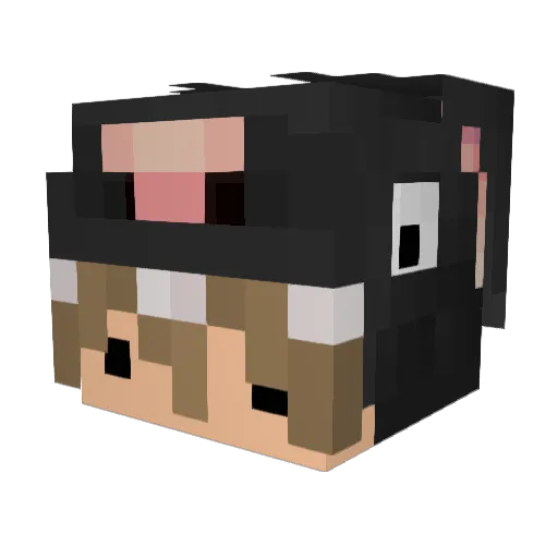 ByReazer Minecraft avatar head, 3D render