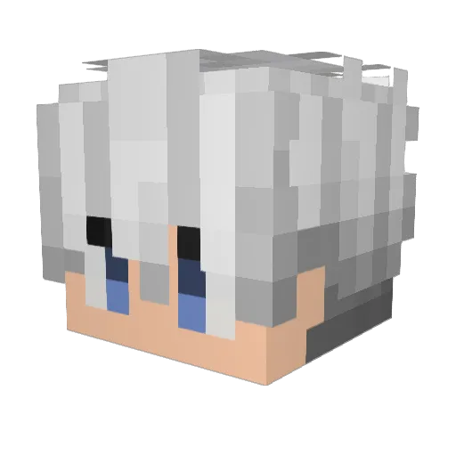 BySebasTV Minecraft avatar head, 3D render