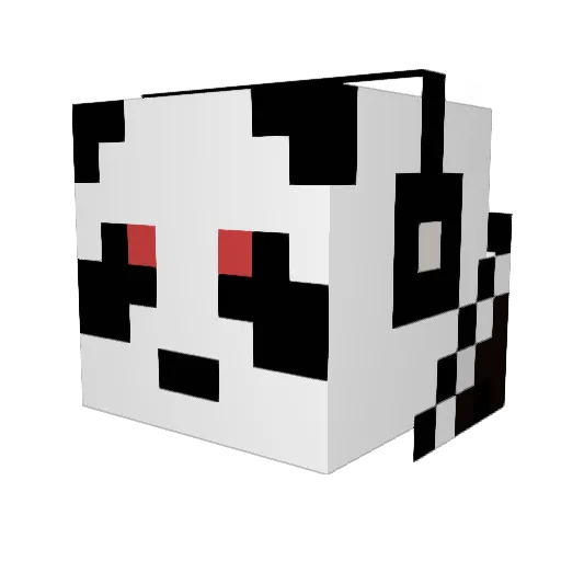 BySergi Minecraft avatar head, 3D render