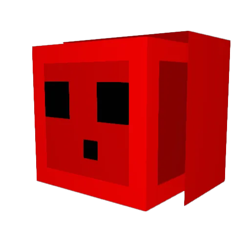 BySneaZay Minecraft avatar head, 3D render