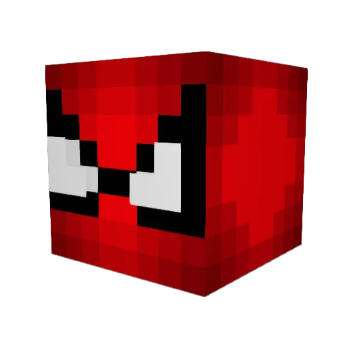 ByStenn Minecraft avatar head, 3D render