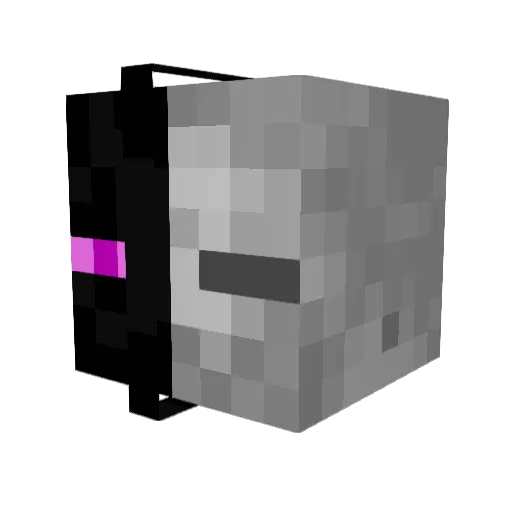 ByTantra Minecraft avatar head, 3D render