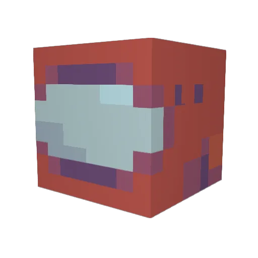 ByToXxo Minecraft avatar head, 3D render