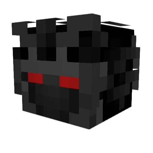 ByVoch Minecraft avatar head, 3D render