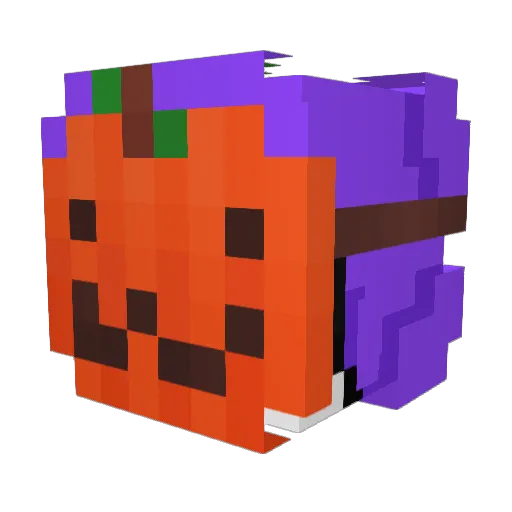 By_Klein Minecraft avatar head, 3D render