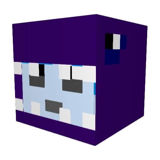 Byczek213 Minecraft avatar head, 3D render
